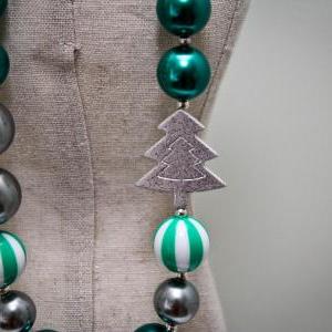 Green & Silver Holiday Chunky Toddler..