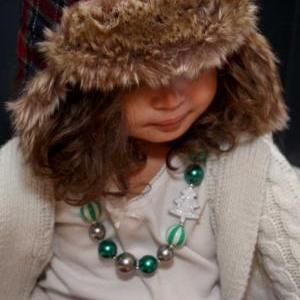 Green & Silver Holiday Chunky Toddler..